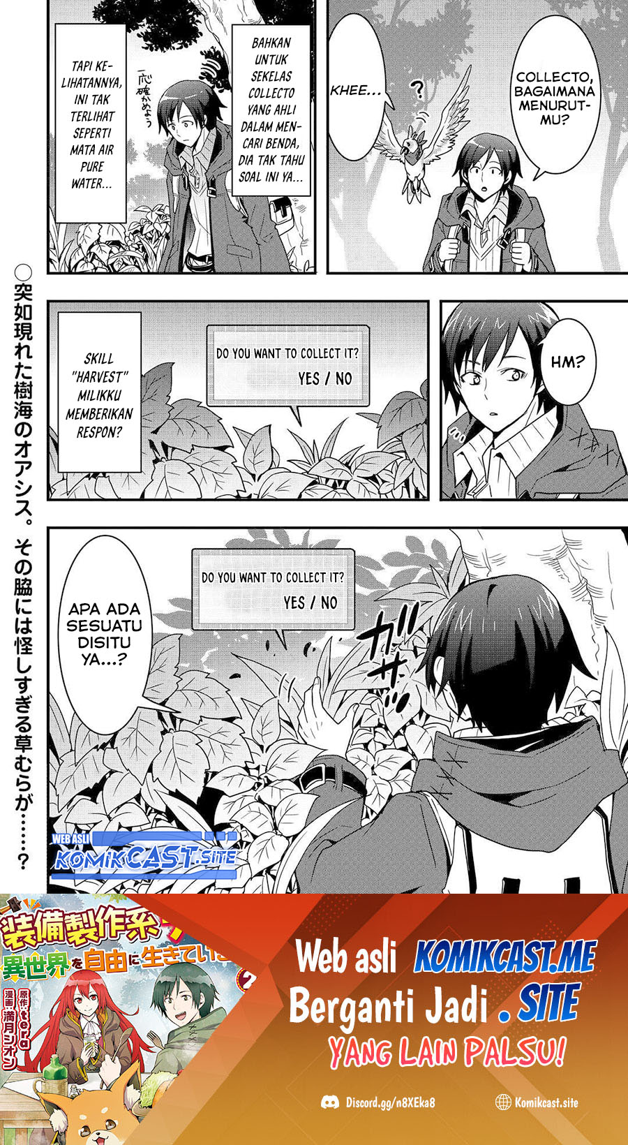 I will Live Freely in Another World with Equipment Manufacturing Cheat chapter 20